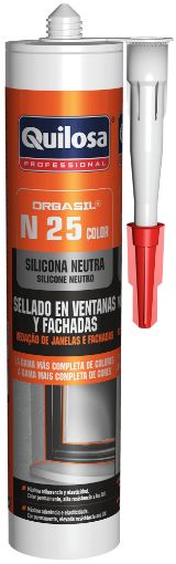 Imagen de Orbasil N-25 Color Inox Cartucho 300 Ml 23077