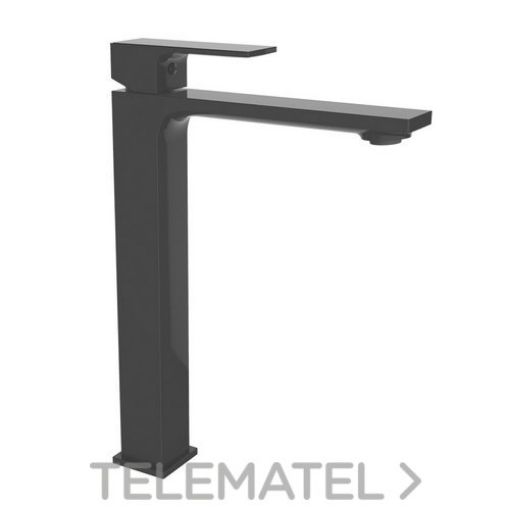 Imagen de Monomando Lavabo Saona Slim Negro 250 61175